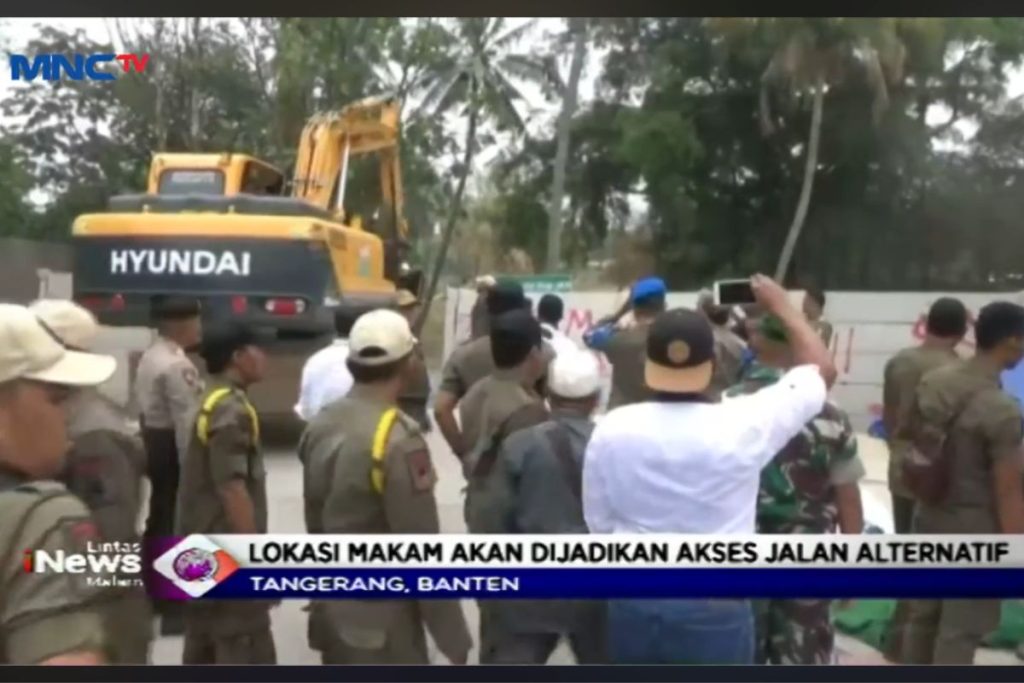 TPU digusur untuk jalan alternatif di Tangerang